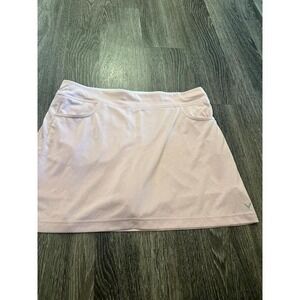 Callaway Golf Skort Womens Large L Pink Athletic Skirt Pockets Activewear